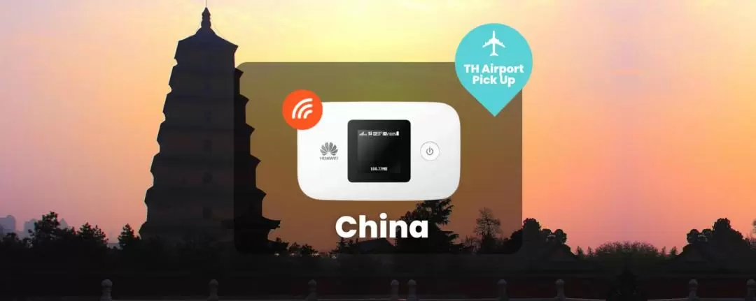 Unlimited Data Pocket WiFi (BKK & DMK Airport Pick Up) for China