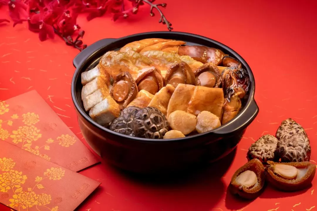 Ming Court Festive Casserole, CNY Pudding, Deluxe Hamper |  2023 Poon Choi & 2024 CNY | 1 Michelin Star in HK