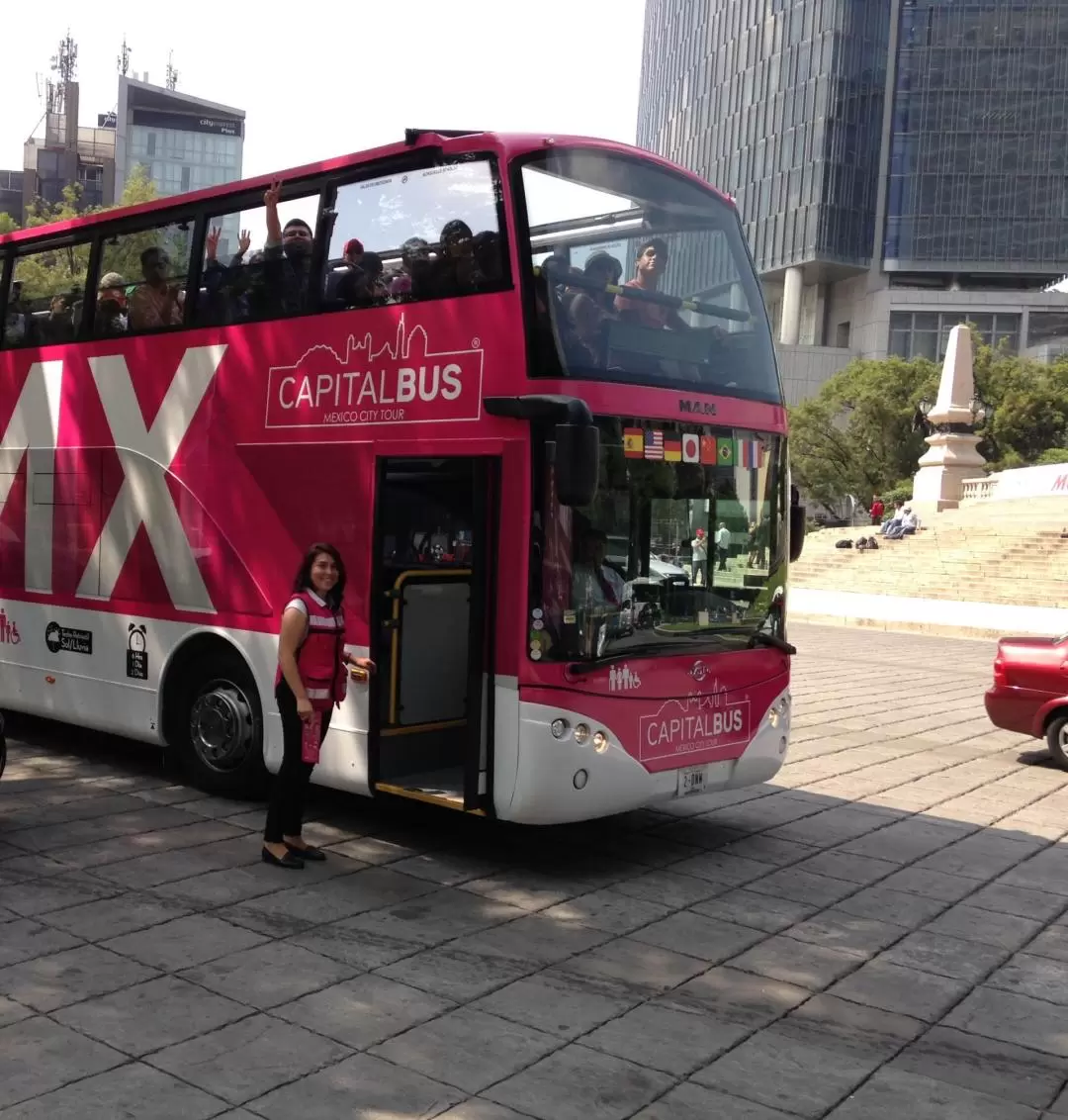 Capital Bus Hop on Hop off Mexico City Tour