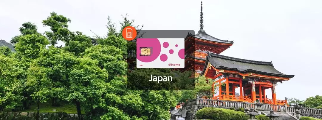 4G SIM Card (JP Pick Up) for Japan