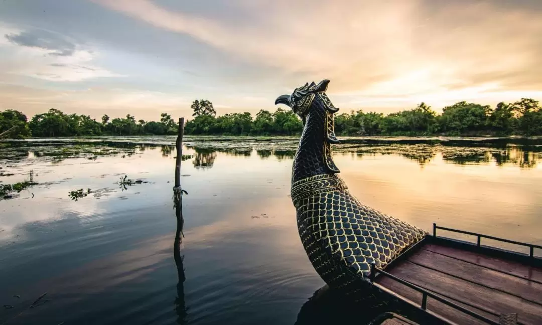 Angkor Sunset and Boat Tour