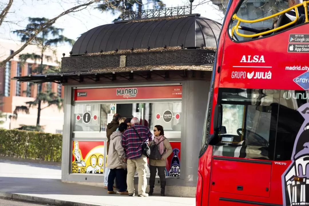 Madrid City Hop-On Hop-Off Bus Tour