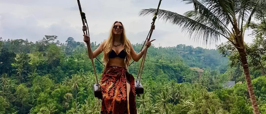 Bali Swing and Waterfall Full Day Tour in Ubud