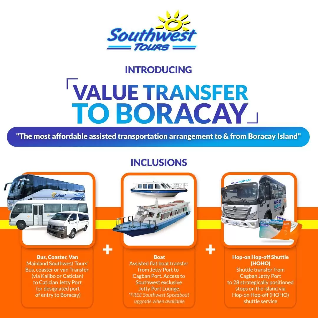 Shared Caticlan/Kalibo Airport Transfers for Boracay