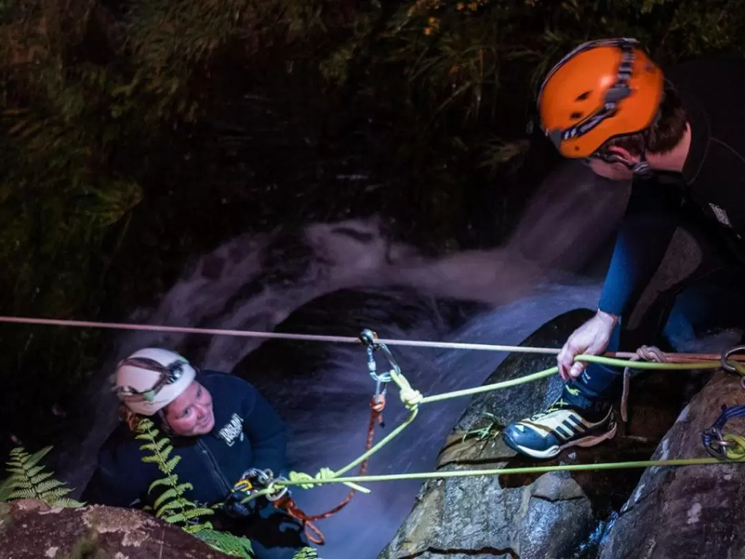 Karioi Glowworm Canyoning