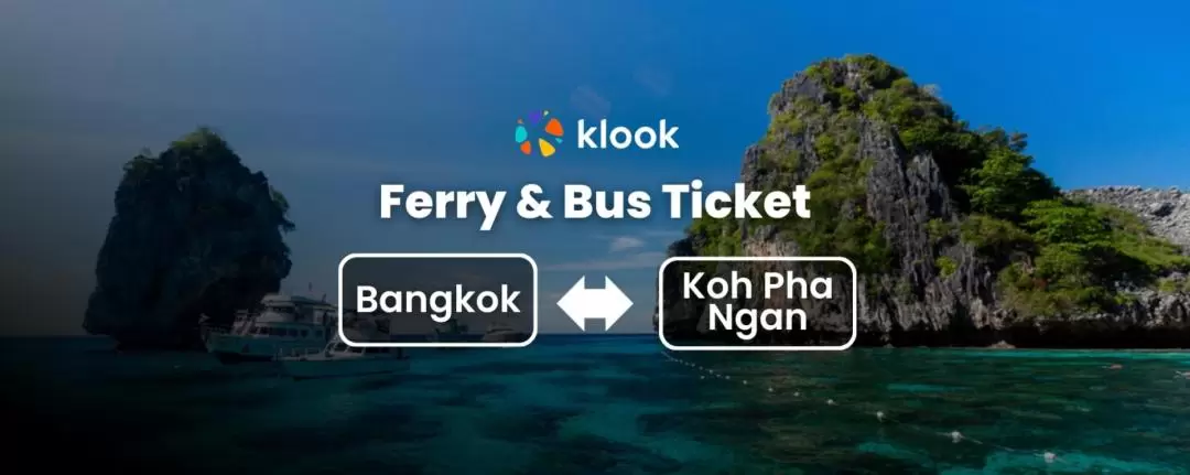 Koh Pha Ngan Ferry & Bus Ticket by Lomprayah