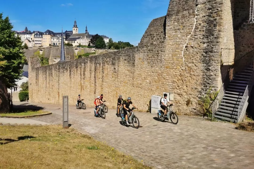 Guided e-Bike Tour in Luxembourg City