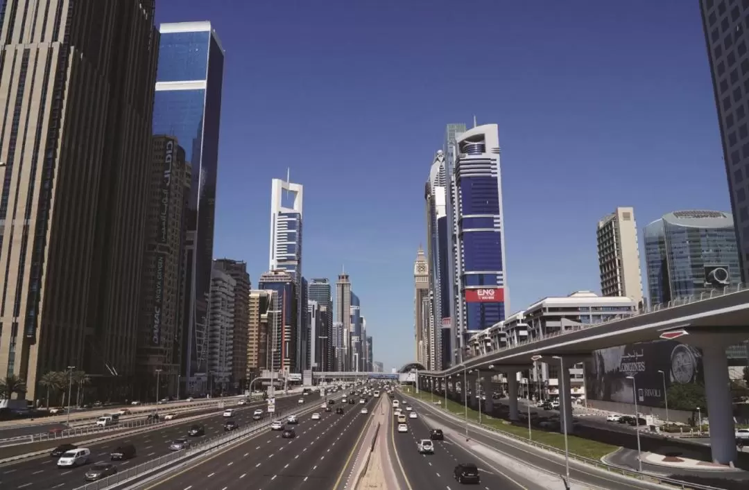 Modern Dubai City Tour + Mono rail ticket