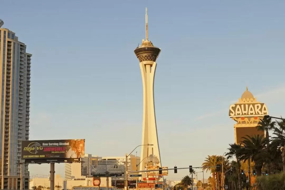 The STRAT: SkyPod Experience, SkyJump and Thrill Rides Admission in Las Vegas