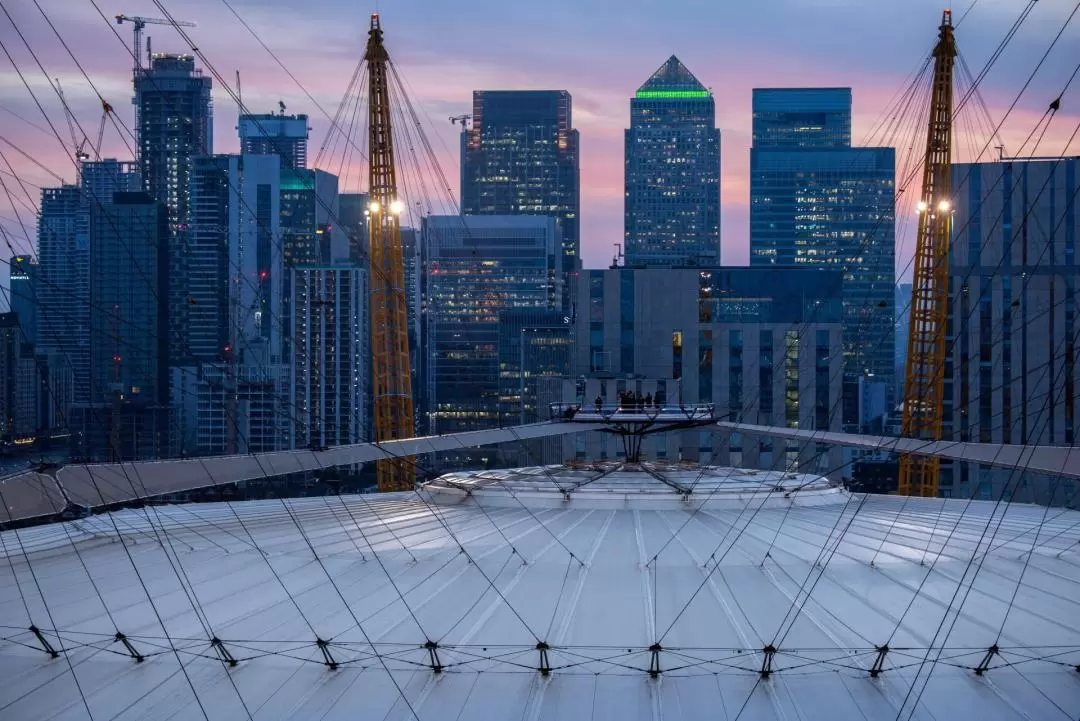 Up at The O2 Climbing Experience in London