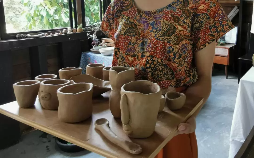 陶器手拉胚體驗（Clay.Pu 提供）