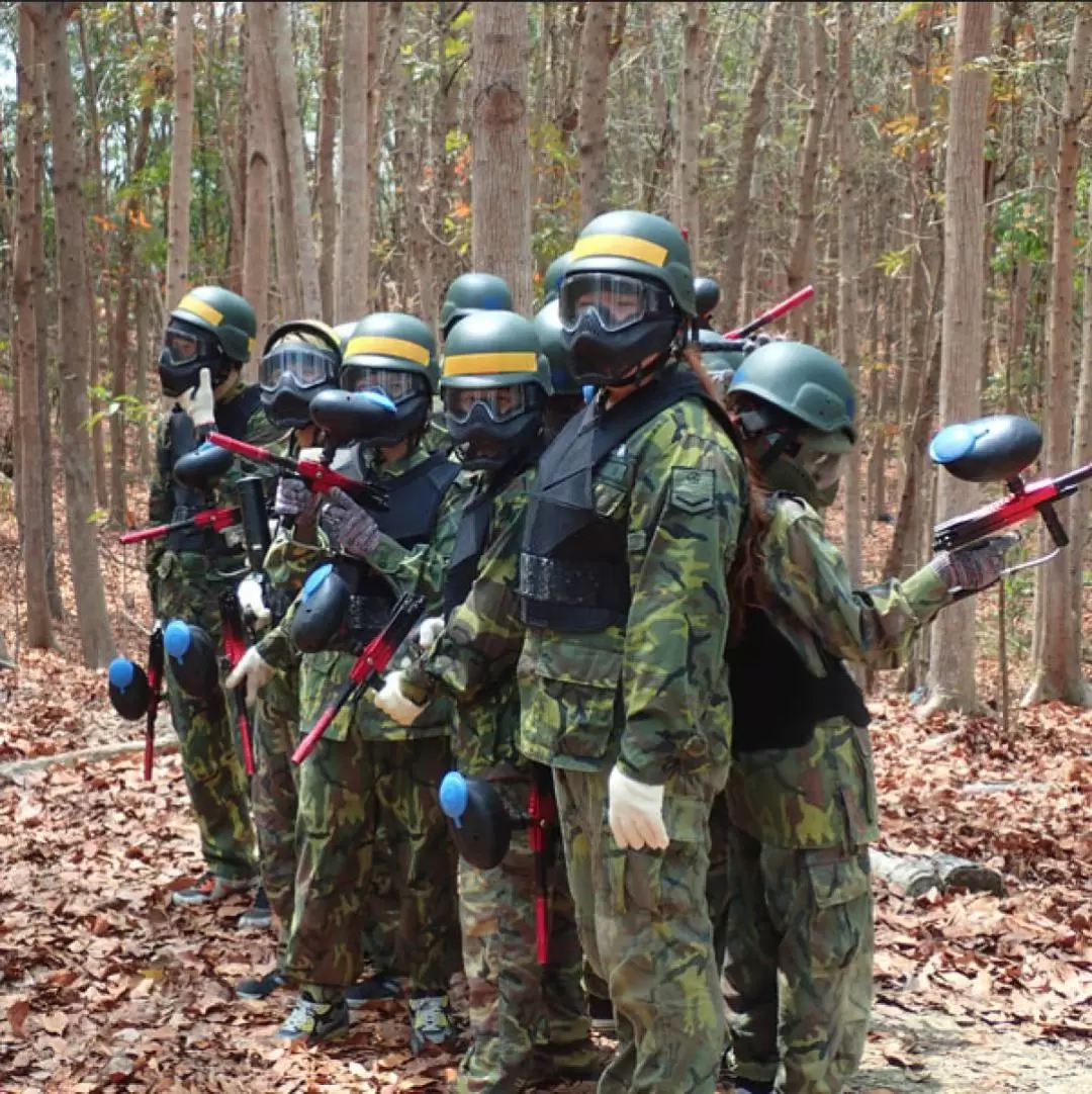 Paintball Battle in Tainan Guanmiao