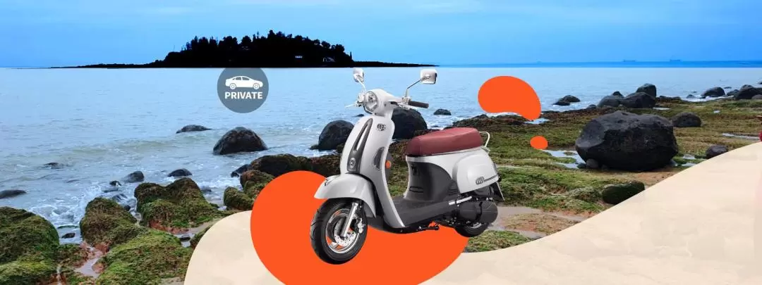 Kinmen Scooter Rental - Kinmen Airport, Jincheng Downtown Pickup