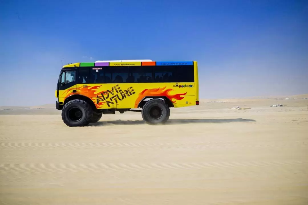 도하 몬스터 버스 사막 사파리