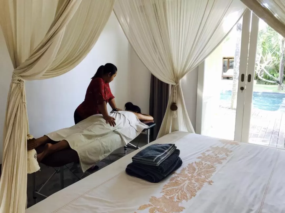 In Villa Spa and Massage 各種トリートメント体験（バリ）