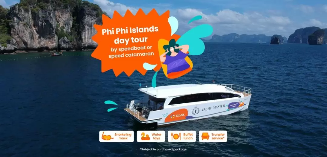 Phi Phi Islands Premium Speed Catamaran Day Tour from Phuket