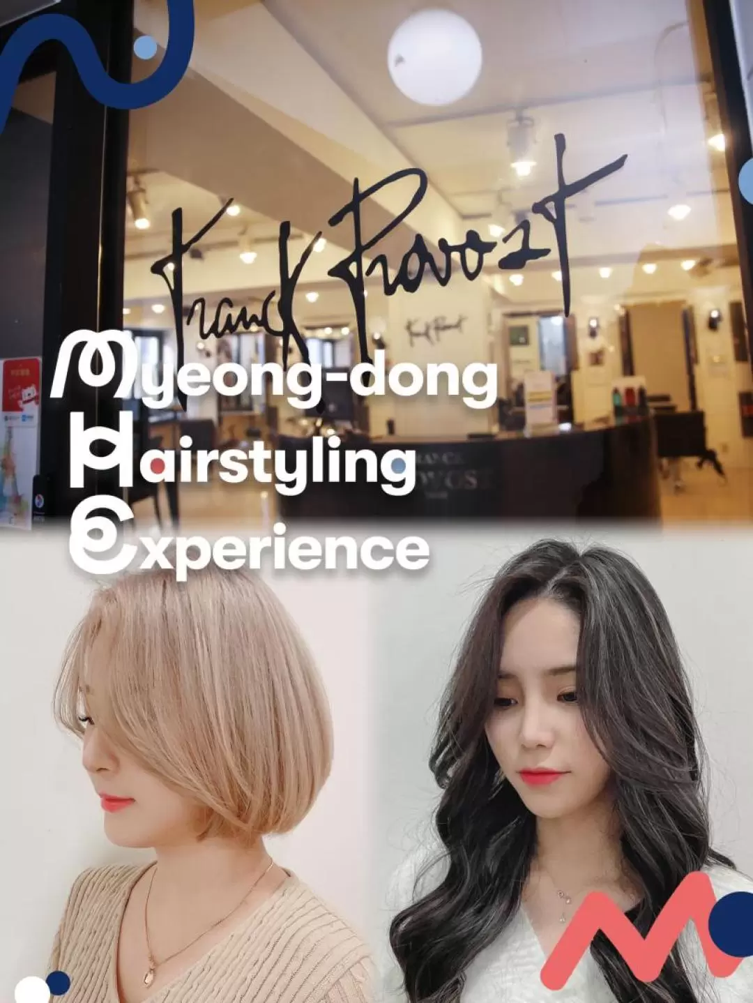 Myeong-dong Hairstyling Experience at Franck Provost (By Wondertrip)