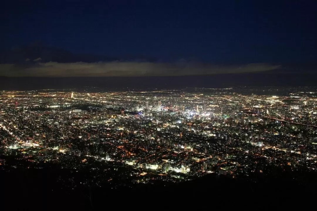 札幌藻岩山＆旭山紀念公園夜景之旅