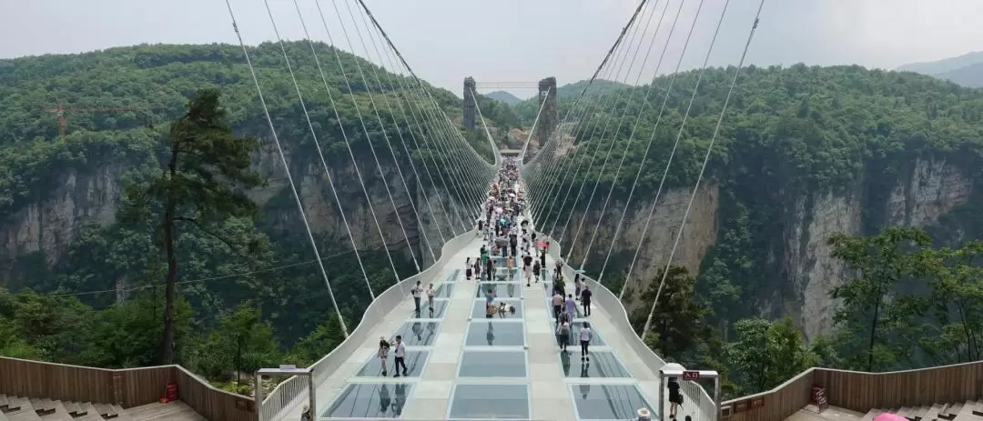 Private Zhangjiajie Grand Canyon Glass Bridge and Baofeng Lake Day Tour