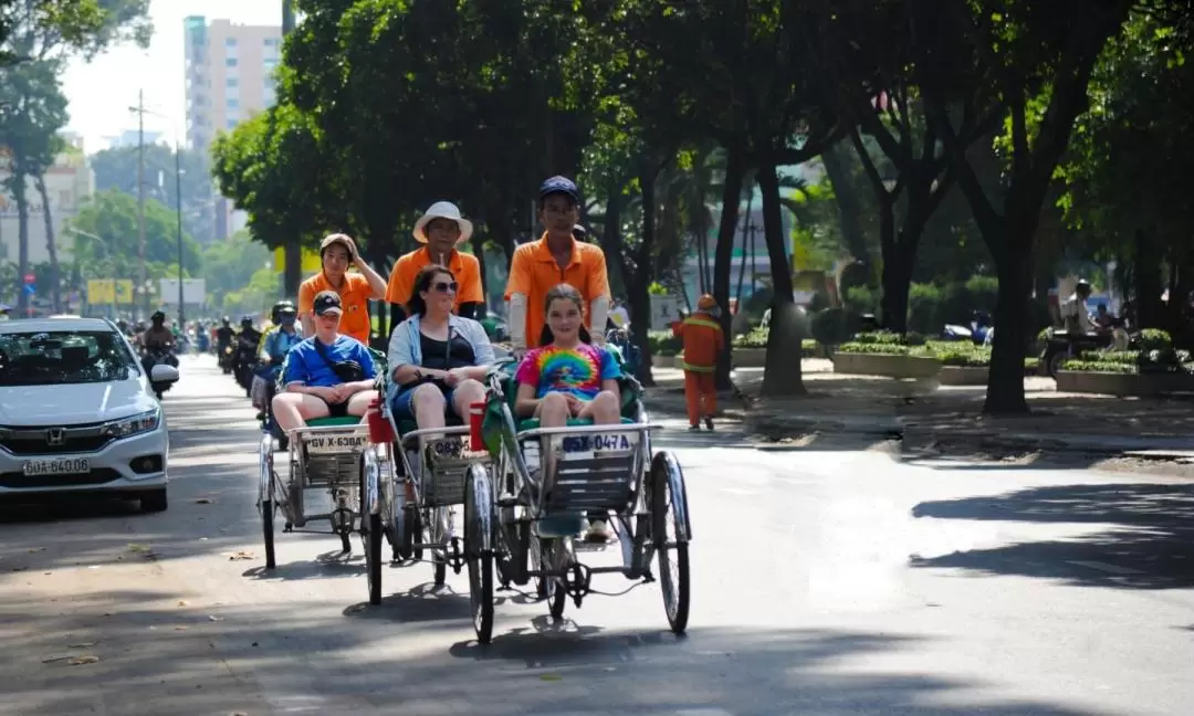 胡志明市人力三輪車半日遊