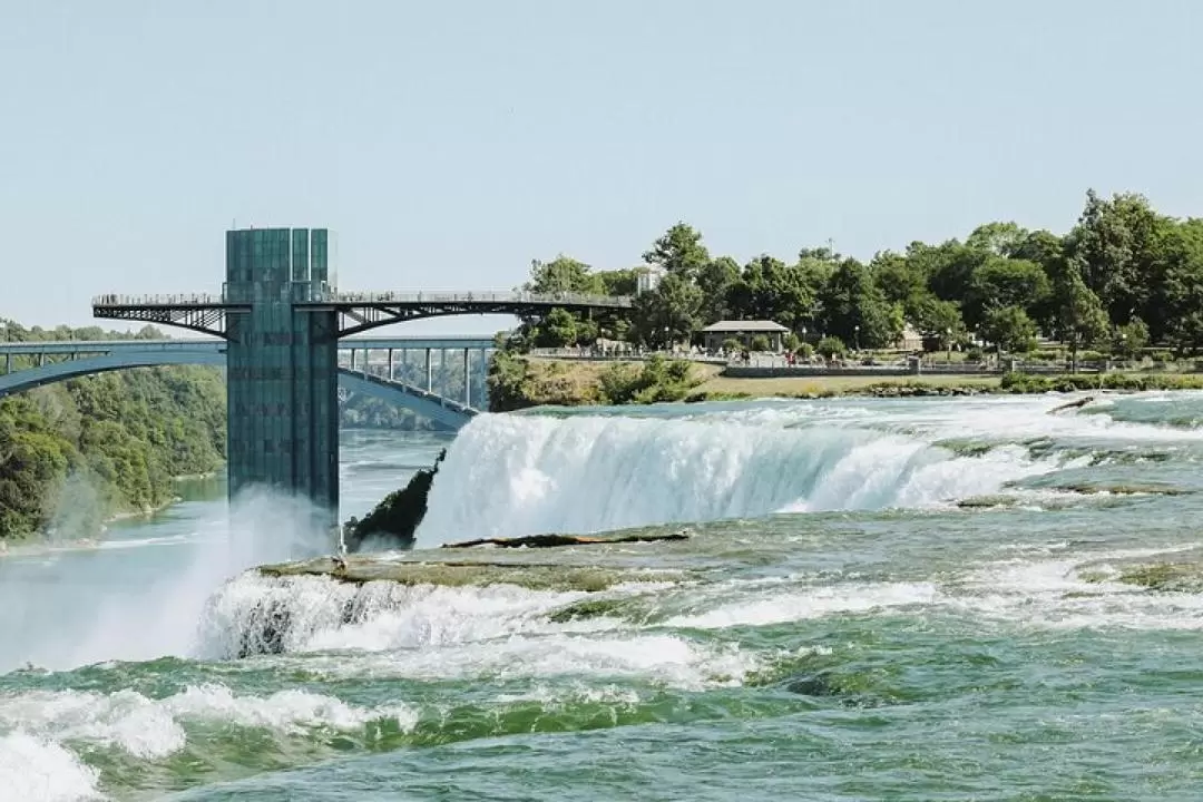 New York Niagara Falls Waterfalls Viewing Area Tour