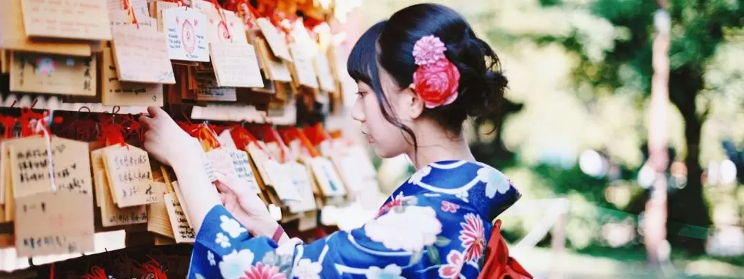Kimono Yae Rental Experience in Asakusa