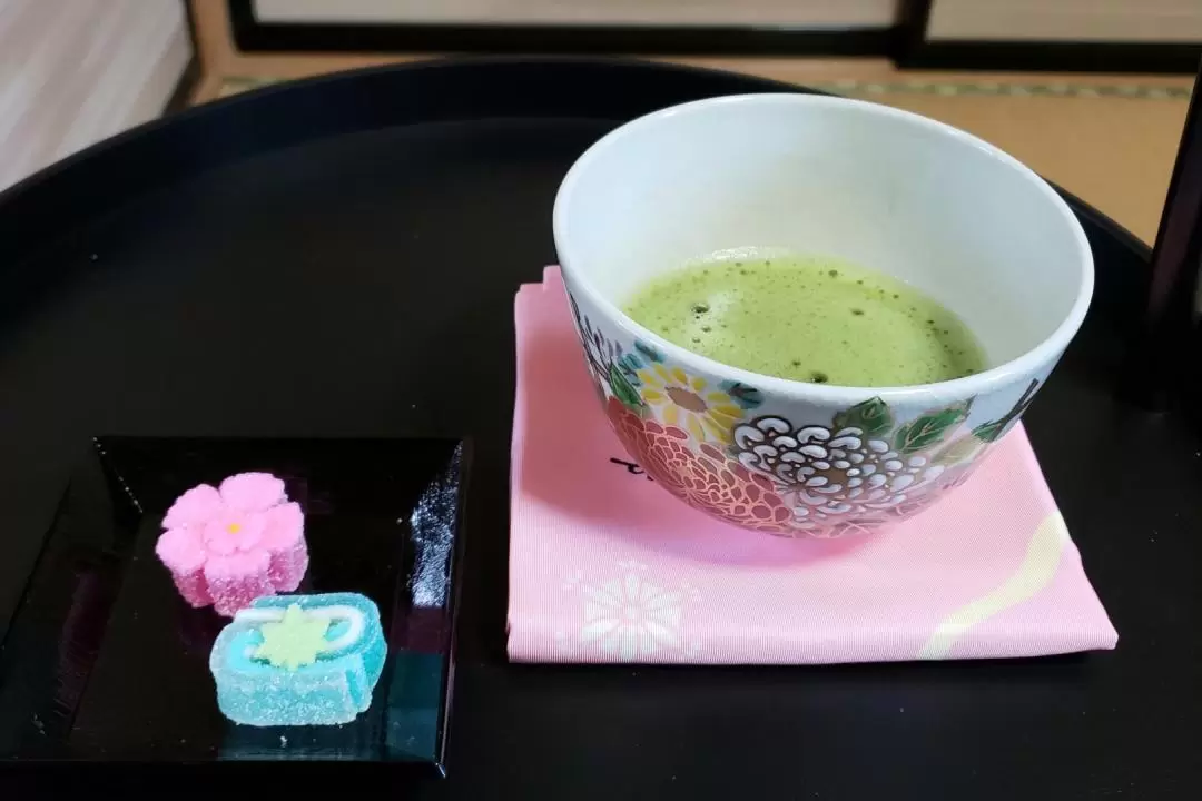 Tea Ceremony and Kimono Experience at Kominka Cafe in Yamanashi
