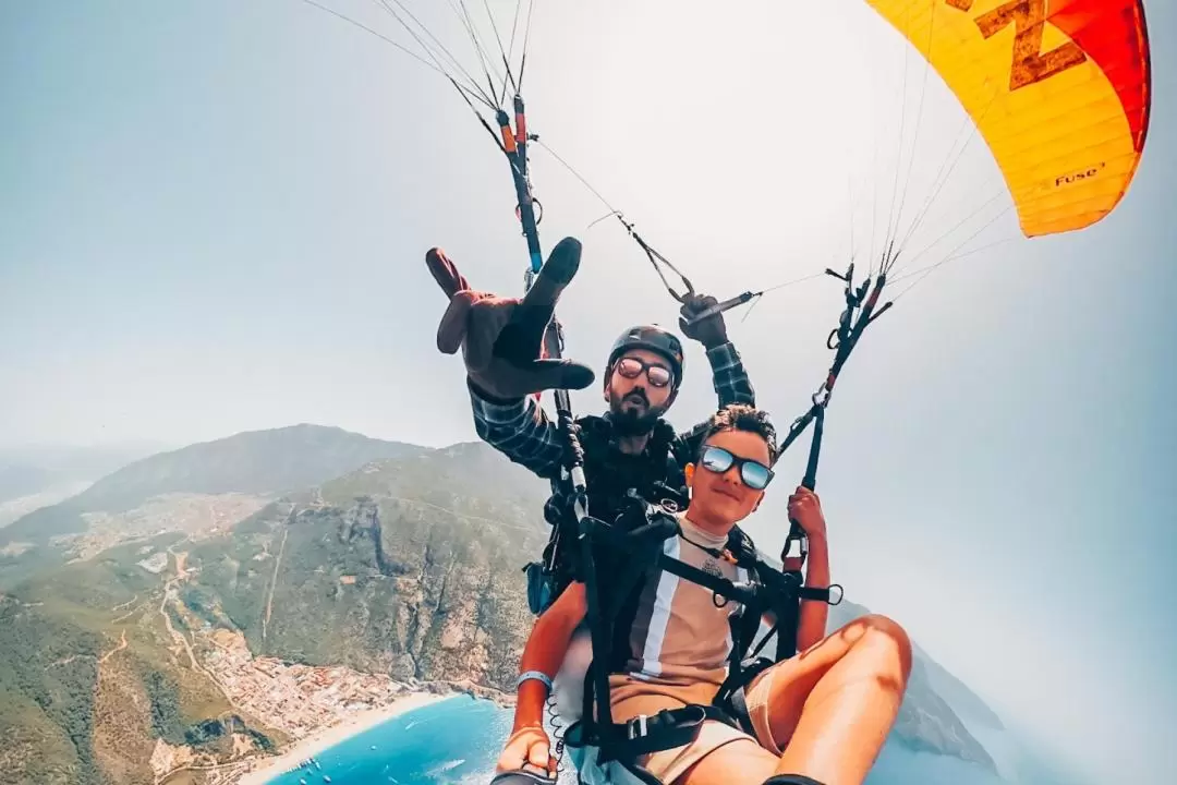 Tandem Paragliding Experience in Oludeniz with Hotel Transfers